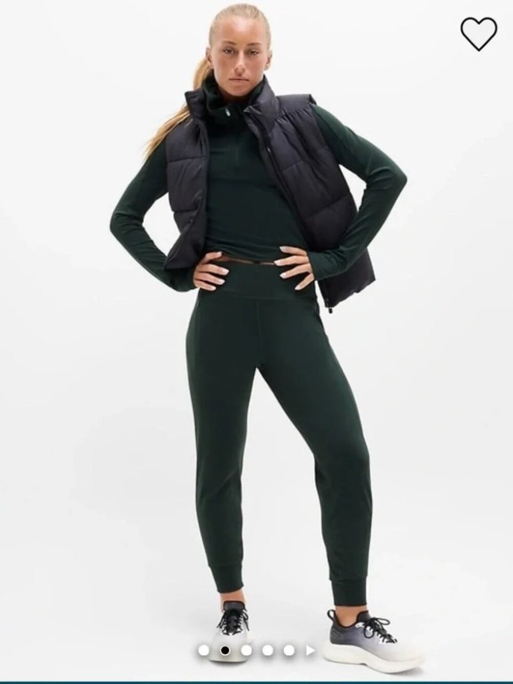 Athleta Rainier Mid Rise Jogger NWT Women's Size Small